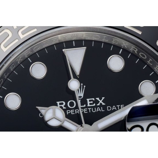 Rolex-GMT II 126710 Bruce Wayne Oys 40mm SS/SS Black Clean DD3285 Super Clone