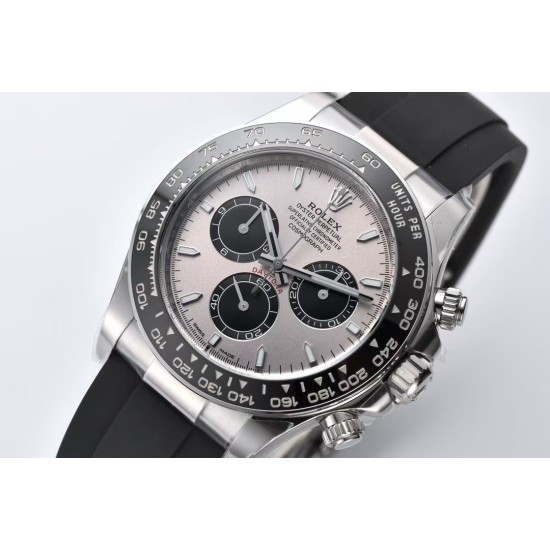 Rolex-Daytona 126519 40mm SS/RU Grey Dial Clean SH4131 Super Clone