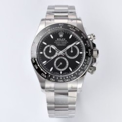 Rolex-Daytona 126500LN 40mm SS/SS Black Dial Clean SH4131 Super Clone