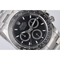 Rolex-Daytona 126500LN 40mm SS/SS Black Dial Clean SH4131 Super Clone