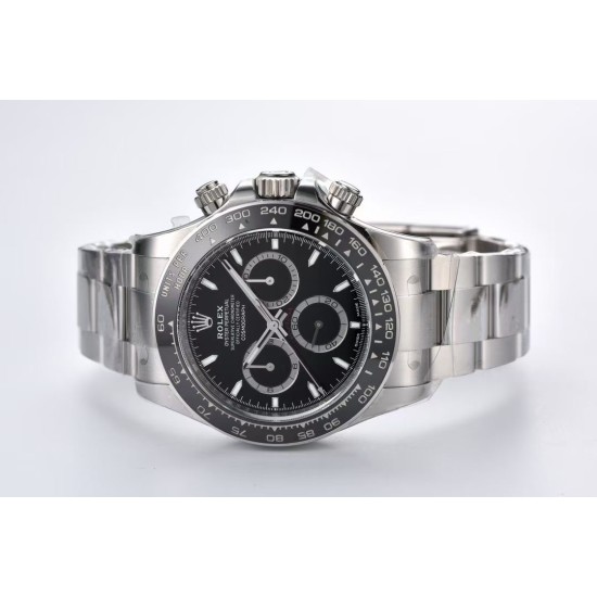 Rolex-Daytona 126500LN 40mm SS/SS Black Dial Clean SH4131 Super Clone