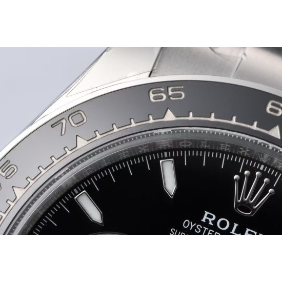 Rolex-Daytona 126500LN 40mm SS/SS Black Dial Clean SH4131 Super Clone