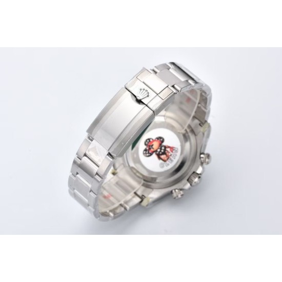 Rolex-Daytona 126500LN 40mm SS/SS Black Dial Clean SH4131 Super Clone