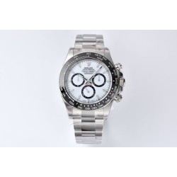 Rolex-Daytona 126500LN 40mm SS/SS White Dial Clean SH4131 Super Clone