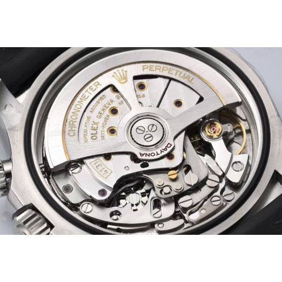 Rolex-Daytona 126500LN 40mm SS/SS White Dial Clean SH4131 Super Clone