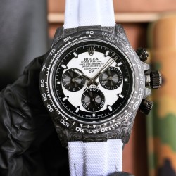 Rolex-Daytona Diw 40mm Carbon/NY White/Black TWF SA4130