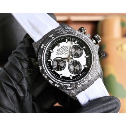 Rolex-Daytona Diw 40mm Carbon/NY White/Black TWF SA4130
