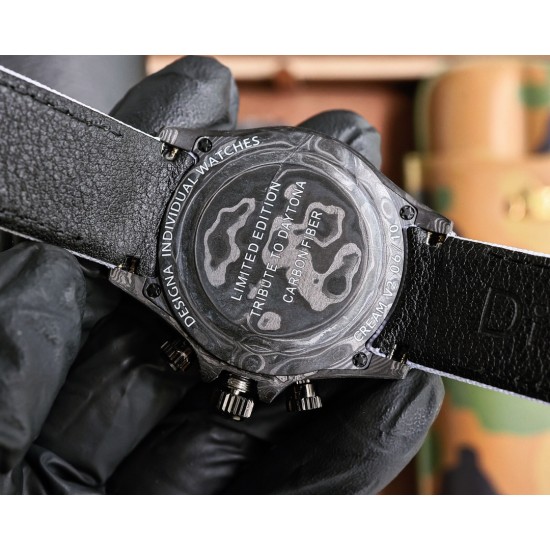 Rolex-Daytona Diw 40mm Carbon/NY White/Black TWF SA4130