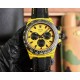 Rolex-Daytona Diw 40mm Carbon/NY Yellow/Black TWF SA4130