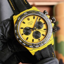 Rolex-Daytona Diw 40mm Carbon/NY Yellow/Black TWF SA4130