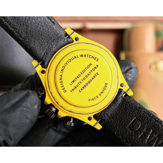 Rolex-Daytona Diw 40mm Carbon/NY Yellow/Black TWF SA4130