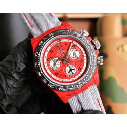 Rolex-Daytona Diw 40mm FC/NY Red/White Dial TWF DD4801