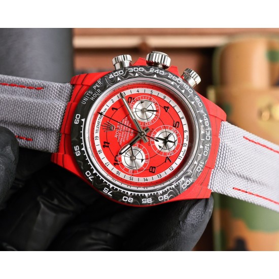 Rolex-Daytona Diw 40mm FC/NY Red/White Dial TWF DD4801