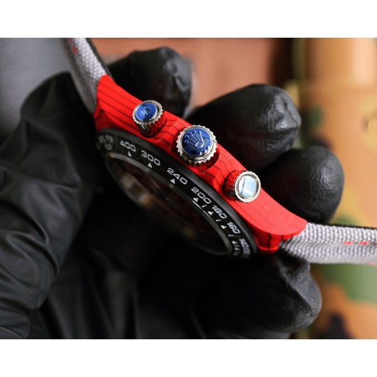 Rolex-Daytona Diw 40mm FC/NY Red/White Dial TWF DD4801