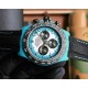 Rolex-Daytona Diw 40mm Carbon/NY Blue/White Dial TWF DD4801