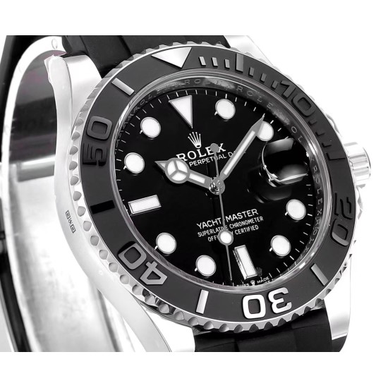 Rolex-Yacht-Master 226659 42mm SS/RU Black/Dot ARF VR3235(Tungsten Heavy Version)