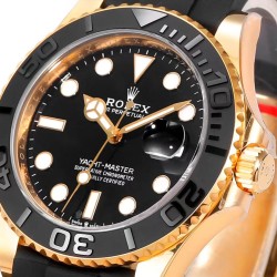 Rolex-Yacht-Master 226658 42mm YG/RU Black/Dot ARF VR3235(Tungsten Heavy Version)