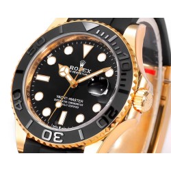 Rolex-Yacht-Master 226658 42mm YG/RU Black/Dot ARF VR3235(Tungsten Heavy Version)
