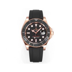 Rolex-Yacht-Master 126655 40mm RG/RU Black/Dot ARF VR3235(Tungsten Heavy Version)