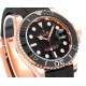 Rolex-Yacht-Master 126655 40mm RG/RU Black/Dot ARF VR3235(Tungsten Heavy Version)