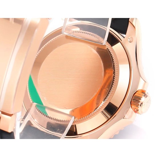 Rolex-Yacht-Master 126655 40mm RG/RU Black/Dot ARF VR3235(Tungsten Heavy Version)