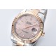 Rolex-Datejust 126331 41mm Oys RG/SS Champagne/Stk Clean SH3235