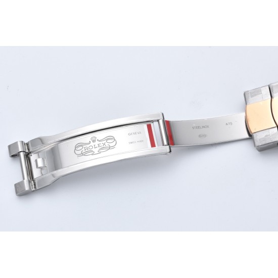 Rolex-Datejust 126331 41mm Oys RG/SS Champagne/Stk Clean SH3235