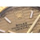 Rolex-Datejust 126333 41mm Oys YG/SS Gold Texetured Dial Clean VR3235