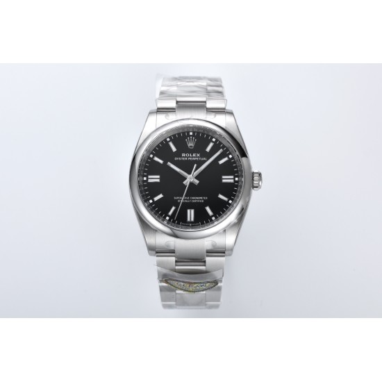 Rolex-Oyster Perpetual 124300 41mm SS/SS Black/Stk Clean VR3230