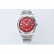 Rolex-Oyster Perpetual 124300 41mm SS/SS Red/Stk Clean VR3230