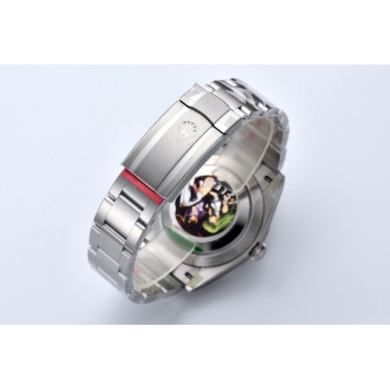 Rolex-Oyster Perpetual 124300 41mm SS/SS Red/Stk Clean VR3230