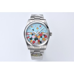 Rolex-Oyster Perpetual 124300 41mm SS/SS Celebration Dial Clean VR3230