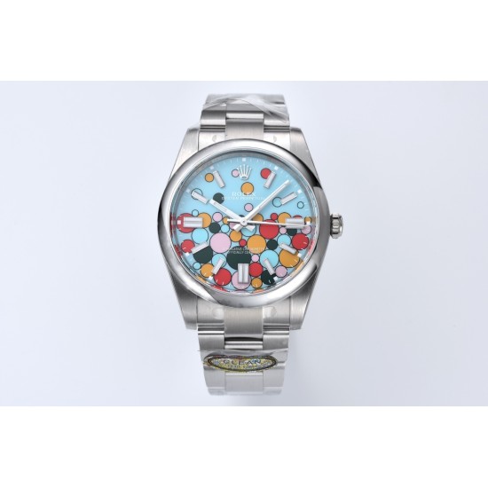 Rolex-Oyster Perpetual 124300 41mm SS/SS Celebration Dial Clean VR3230