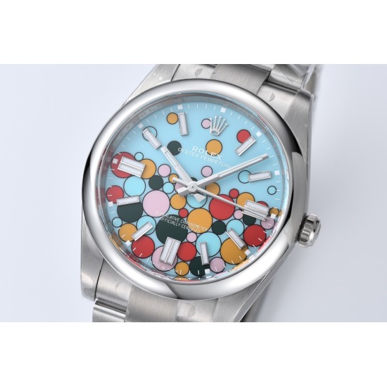 Rolex-Oyster Perpetual 124300 41mm SS/SS Celebration Dial Clean VR3230