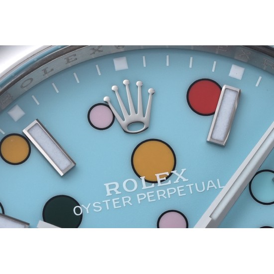Rolex-Oyster Perpetual 124300 41mm SS/SS Celebration Dial Clean VR3230