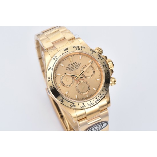 Rolex-Daytona 116508 40MM YG/YG Gold/Gold Clean DD4130