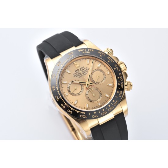 Rolex-Daytona 116518 40MM YG/RU Gold/Gold Clean DD4130