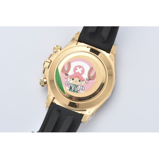 Rolex-Daytona 116518 40MM YG/RU Gold/Gold Clean DD4130