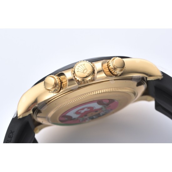 Rolex-Daytona 116518 40MM YG/RU Gold/Gold Clean DD4130