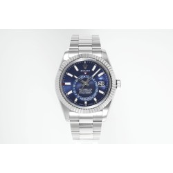 Rolex-SkyDweller 326934 42mm Oys SS/SS Blue Dial ZF A2824