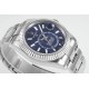 Rolex-SkyDweller 326934 42mm Oys SS/SS Blue Dial ZF A2824