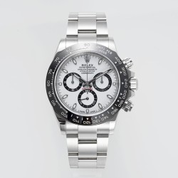 Rolex-Daytona 126500LN 40mm SS/SS White Dial ZF SH4131