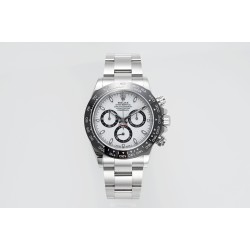 Rolex-Daytona 126500LN 40mm SS/SS White Dial ZF SH4131