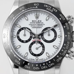 Rolex-Daytona 126500LN 40mm SS/SS White Dial ZF SH4131
