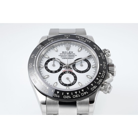 Rolex-Daytona 126500LN 40mm SS/SS White Dial ZF SH4131