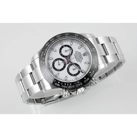 Rolex-Daytona 126500LN 40mm SS/SS White Dial ZF SH4131