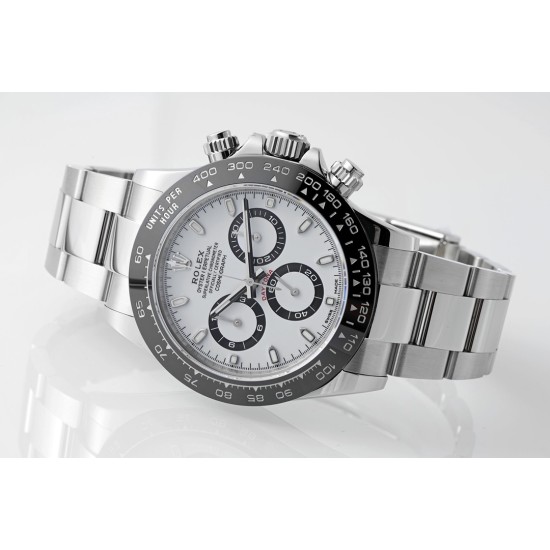 Rolex-Daytona 126500LN 40mm SS/SS White Dial ZF SH4131