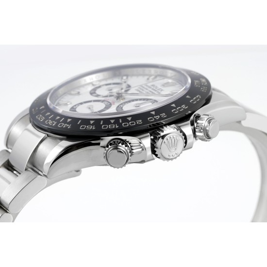 Rolex-Daytona 126500LN 40mm SS/SS White Dial ZF SH4131