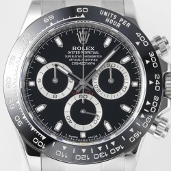 Rolex-Daytona 126500LN 40mm SS/SS Black Dial ZF SH4131