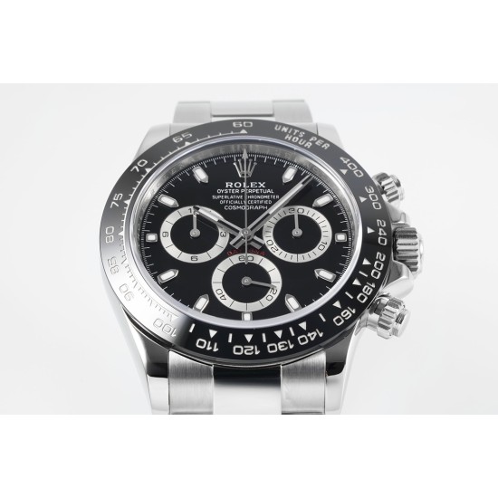 Rolex-Daytona 126500LN 40mm SS/SS Black Dial ZF SH4131